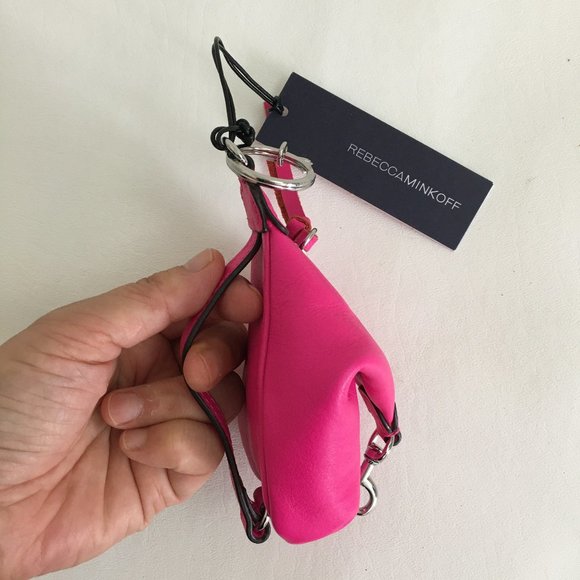 Rebecca Minkoff Julian Key Coin Purse Hot pink - Picture 3 of 9